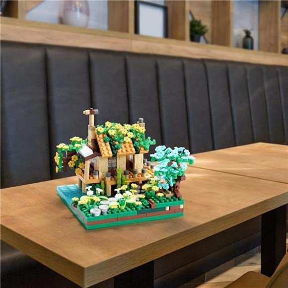 Port Cabin Building Set Model Kit and Gift for Kids and Adults with 2 Figure - Picture 4 of 7